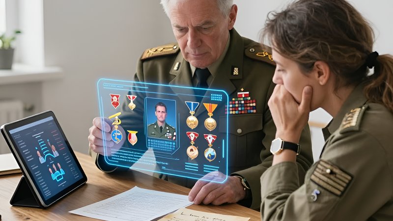 Историк и родственник изучают архивы, чтобы собрать факты военного некролога в 2026 году